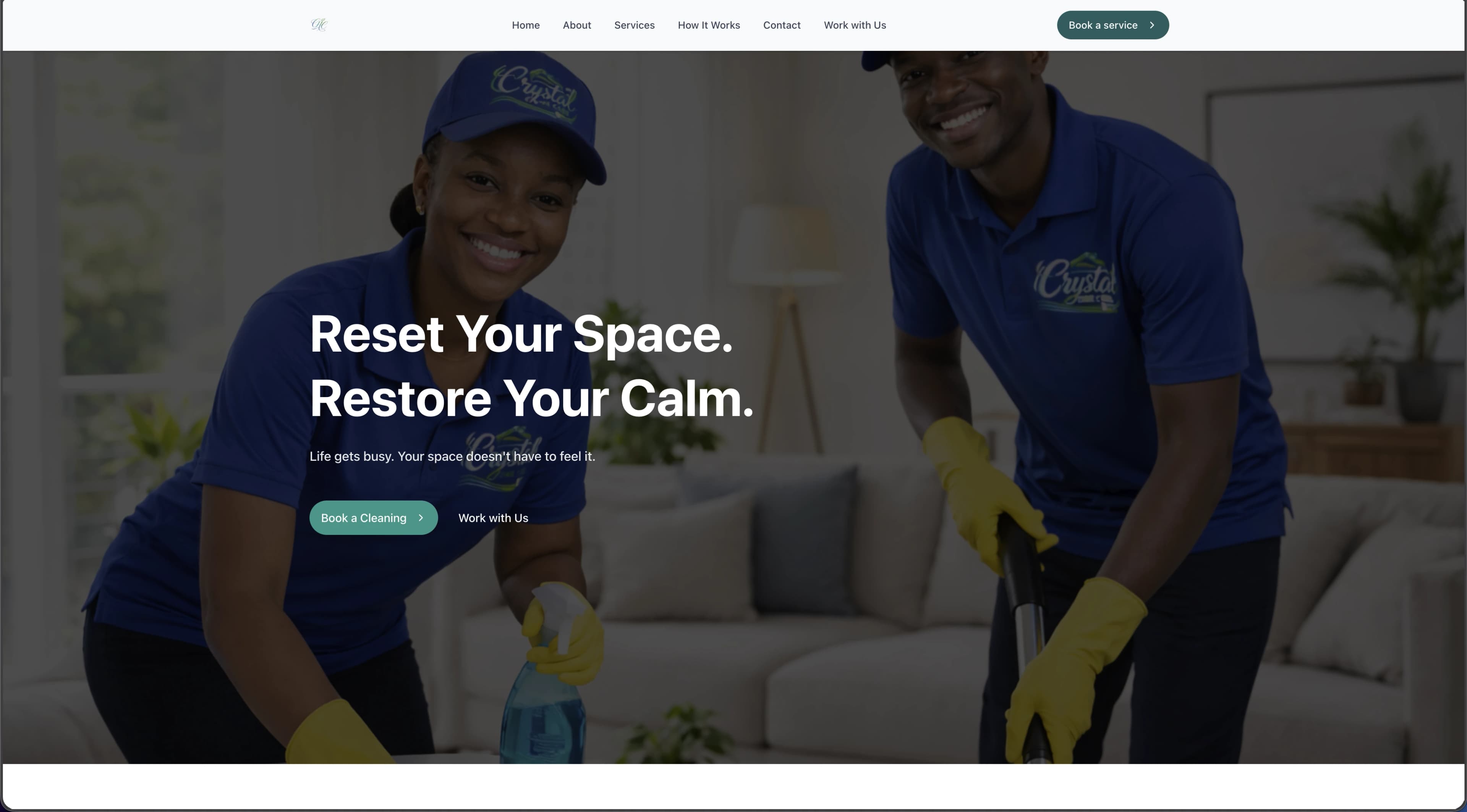 Crystal Cleaning Services screenshot